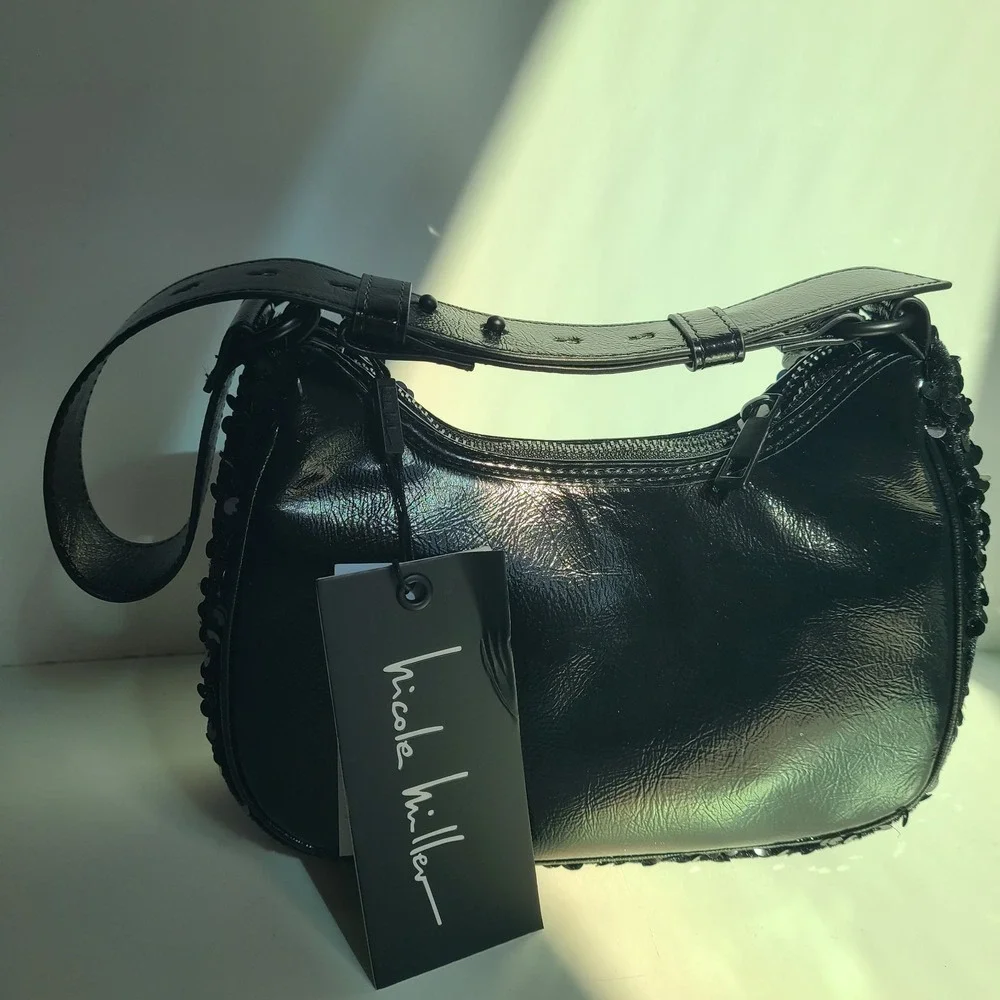Nicole Miller black sequin
